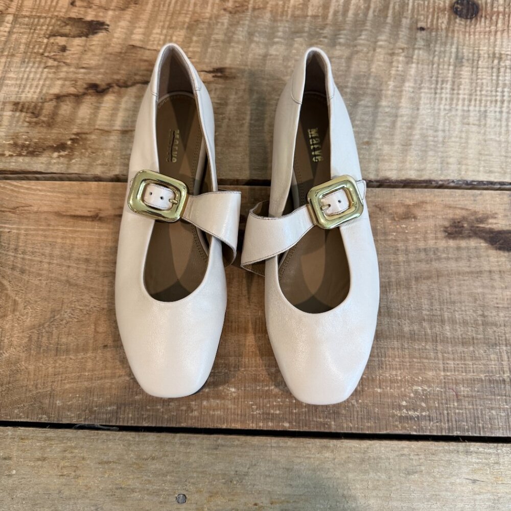 Maeve Buckle Mary Jane Flats in NEW Size EU 38 US 7-7.5 - Picture 3 of 9